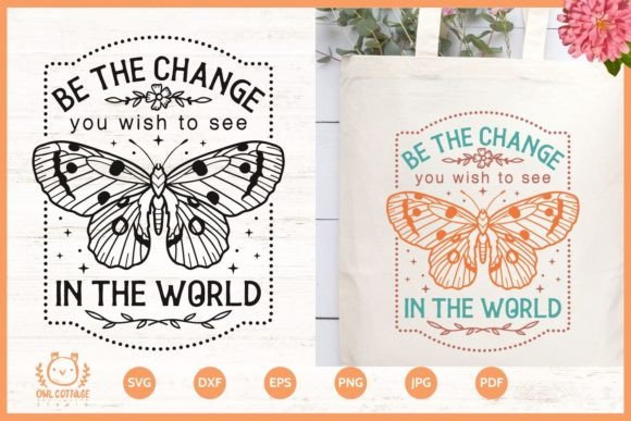 A Butterfly Quote SVG for Real Embroidery Projects