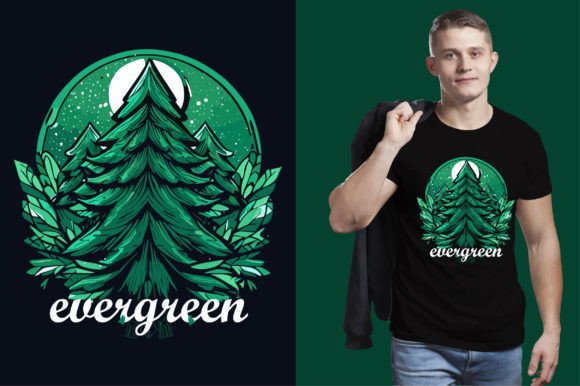 A Majestic Tree Design for T-Shirt Graphics & Brand Storytelling