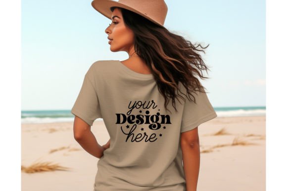 A Professional Designer’s Review of the Back Natural Bella Canvas 3001 Mockup