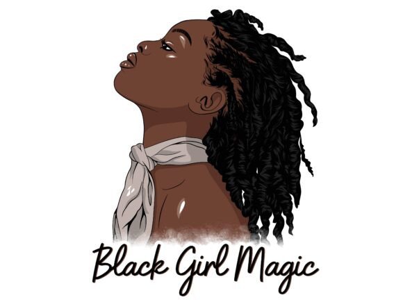 A Review of Black Girl Magic Afro Natural Elegance Graphics