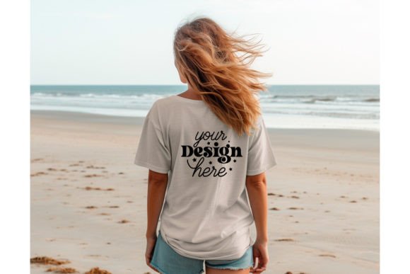 Bella Canvas T-Shirt Mockups for Editorial Graphics