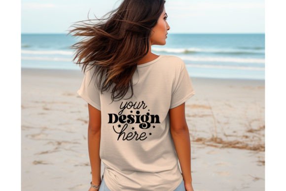 Essential Bella Canvas 3001 Mockup for T-Shirt Graphics