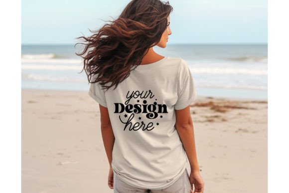 Essential Graphics for T-Shirt Content Creators: The Bella Canvas 3001 Back View