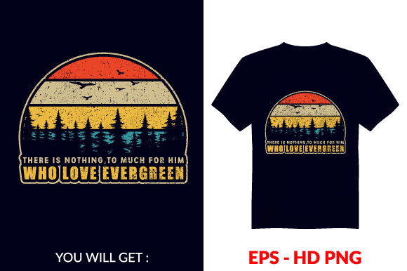 How the Vintage Evergreen Graphics Elevate Print Templates & Editorial Visuals