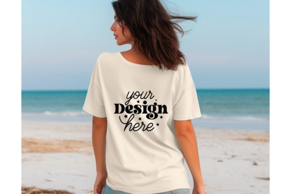 Reviewing a Bella Canvas T-Shirt Mockup Graphic
