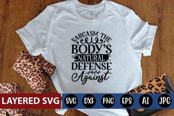 Sarcasm Graphic for T-Shirt Design & Brand Promotion