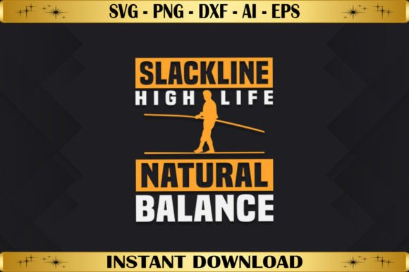 Slackline High Life: A Bold Statement in Embroidery