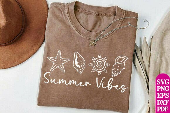 Summer Vibes SVG Review for T-Shirt Design Graphics